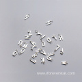 Sterling Silver Pendant Setting Letters A-Z Alphabet Pendant